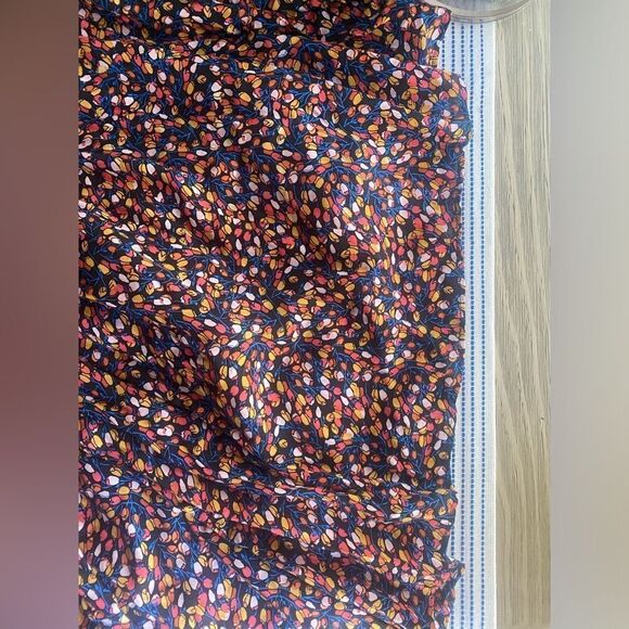 Free People Women’s Print Floral Boho Maxi Dress Multicolored Sz XS Long Sleeve - Picture 9 of 12